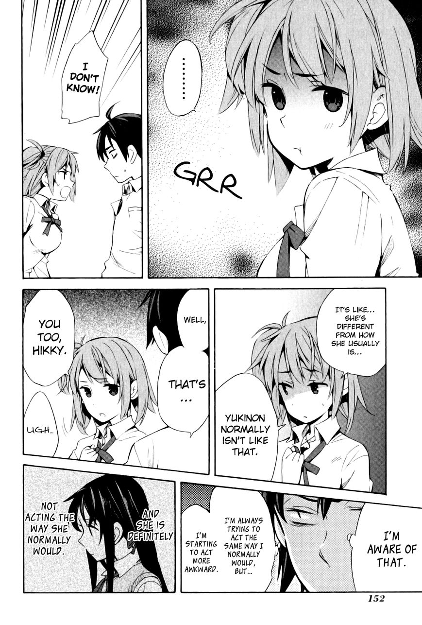 Yahari Ore no Seishun Love Come wa Machigatteiru. chapter 21 page 27