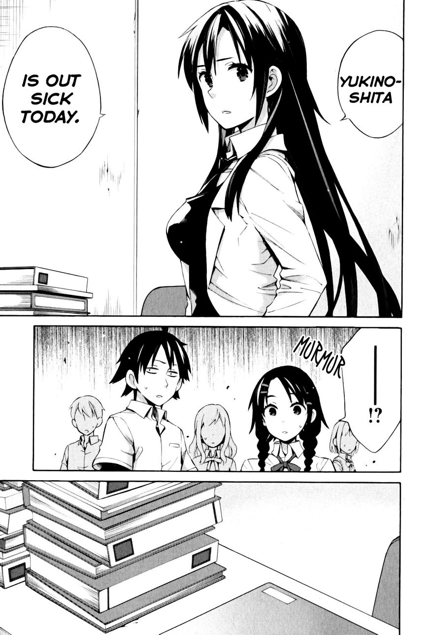 Yahari Ore no Seishun Love Come wa Machigatteiru. chapter 22 page 22
