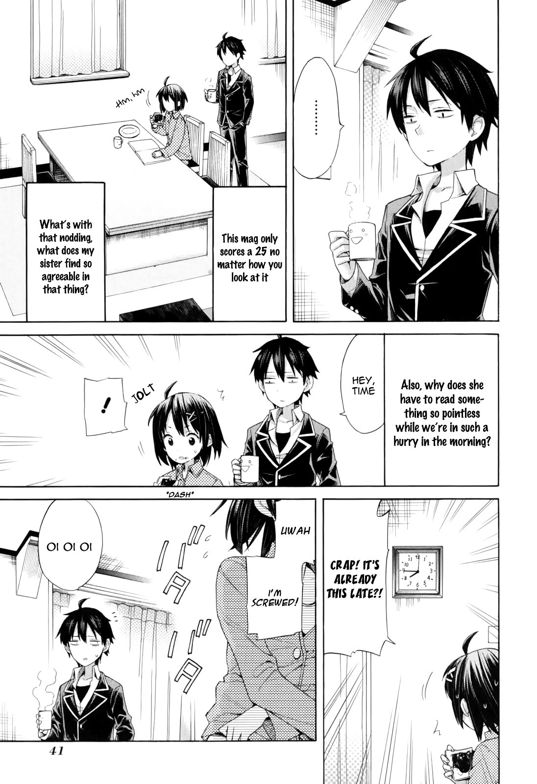 Yahari Ore no Seishun Love Come wa Machigatteiru. chapter 8 page 2