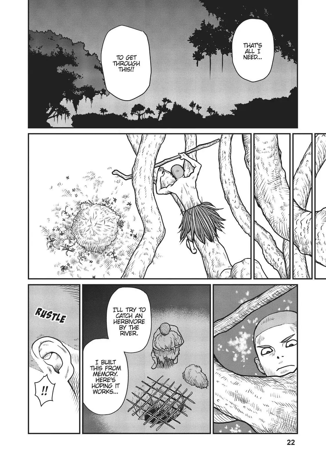 Yajin Tensei: Karate Survivor in Another World chapter 1 page 22