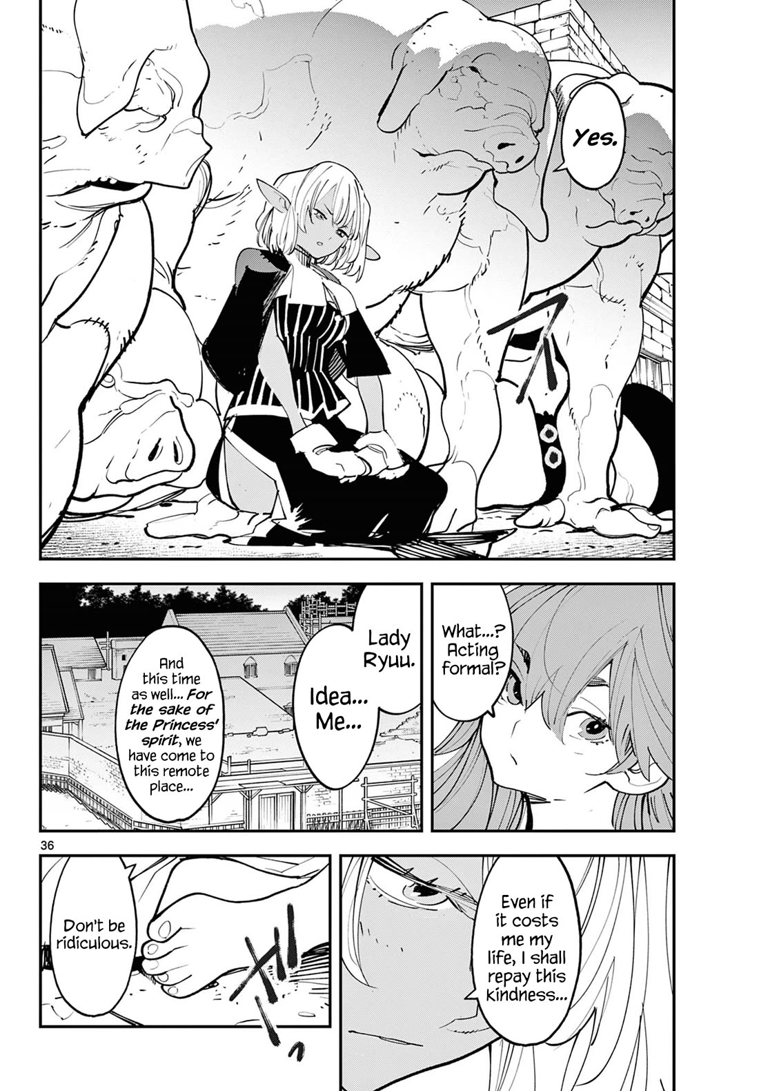 Yakuza Reincarnation chapter 60 page 35