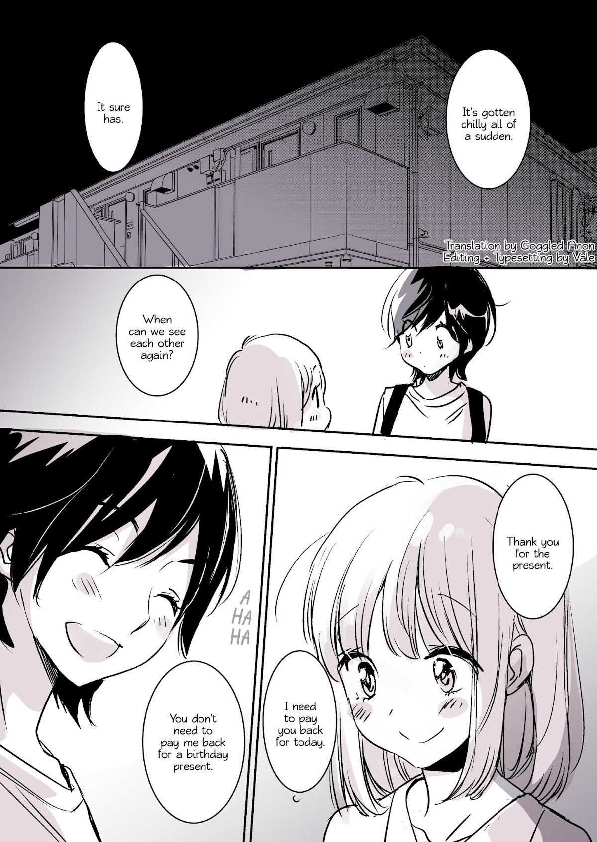 Yamada to Kase-san chapter 16.5 page 2