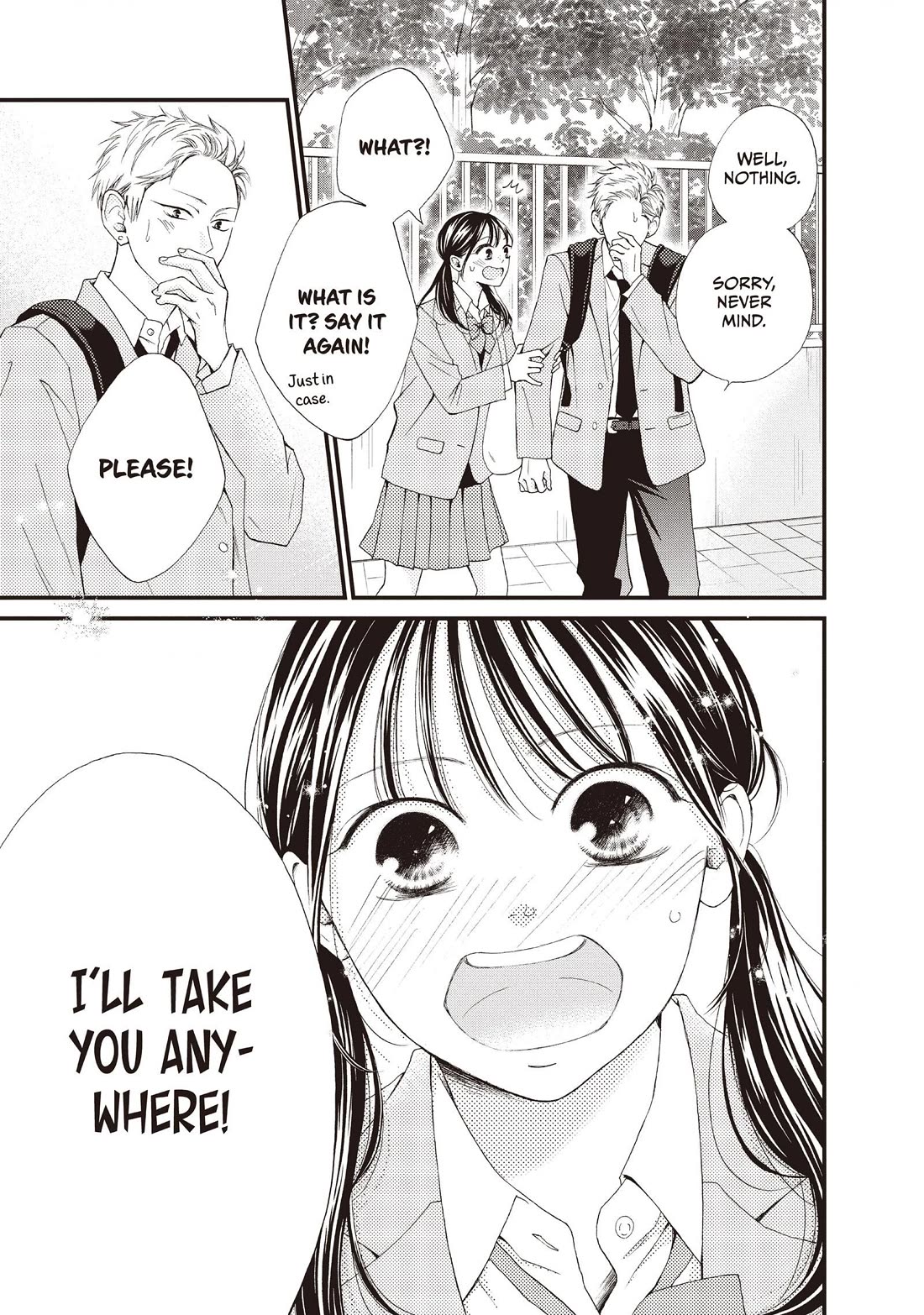 Yamaguchi-kun wa warukunai chapter 41 page 28