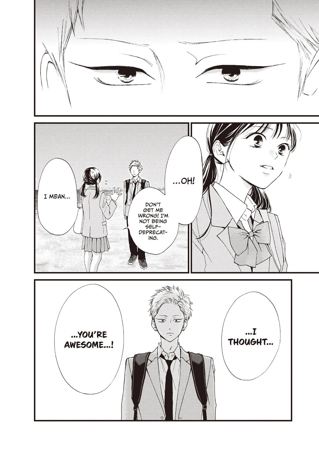 Yamaguchi-kun wa warukunai chapter 42 page 18