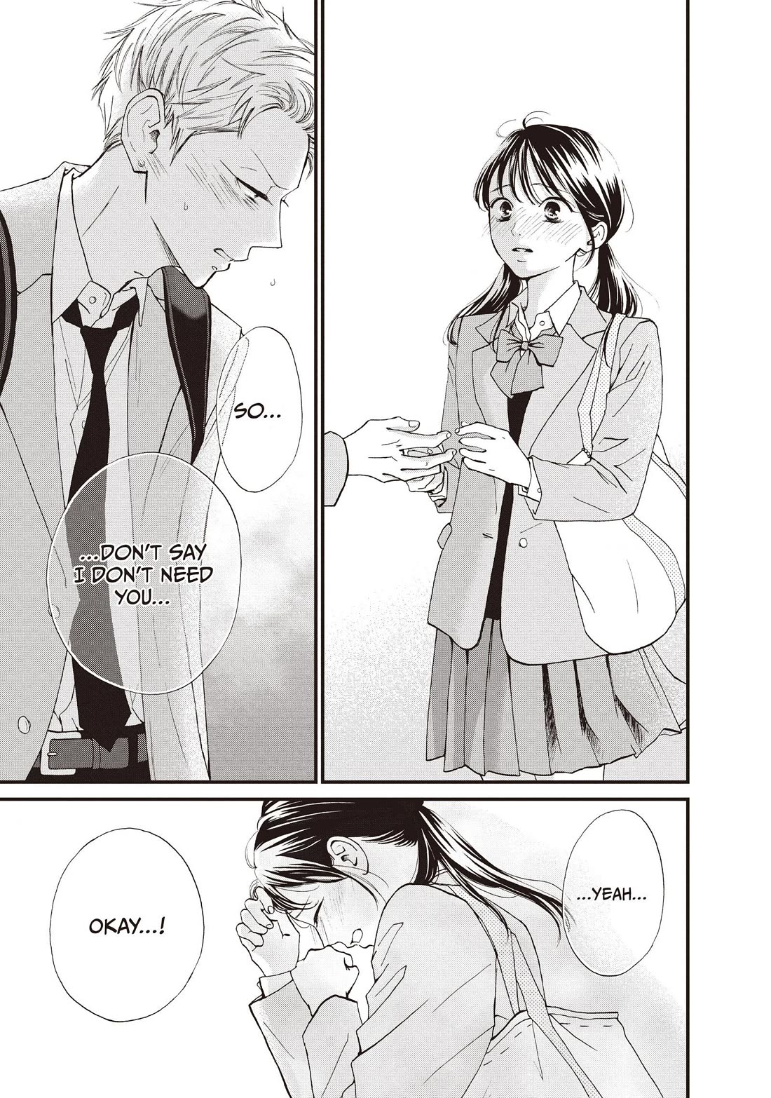 Yamaguchi-kun wa warukunai chapter 42 page 33