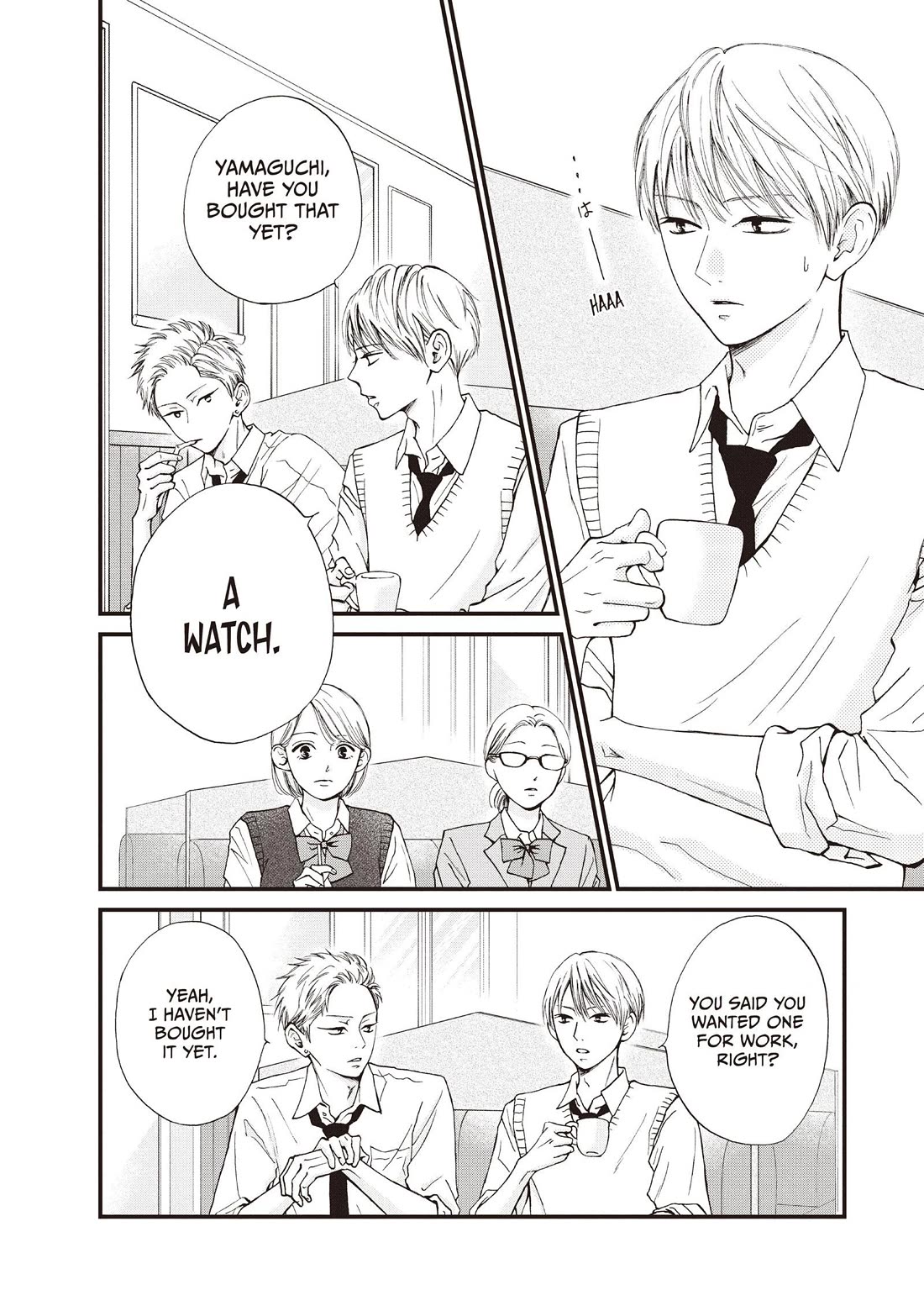 Yamaguchi-kun wa warukunai chapter 43 page 12