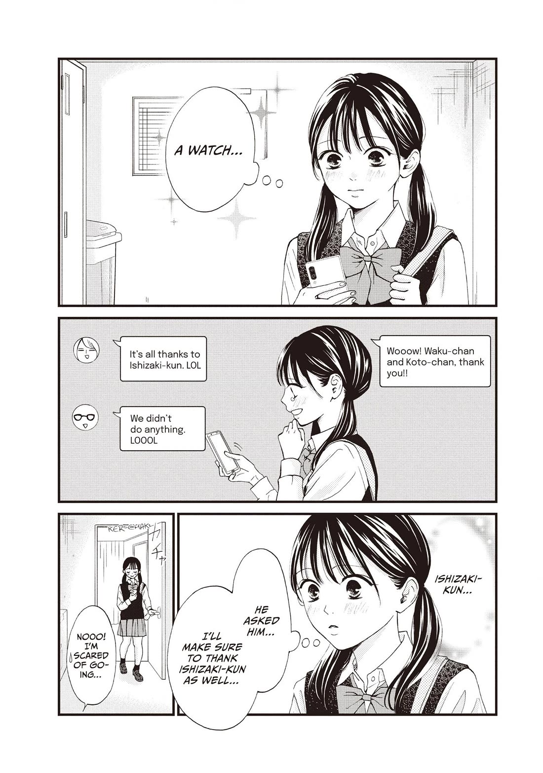 Yamaguchi-kun wa warukunai chapter 43 page 16