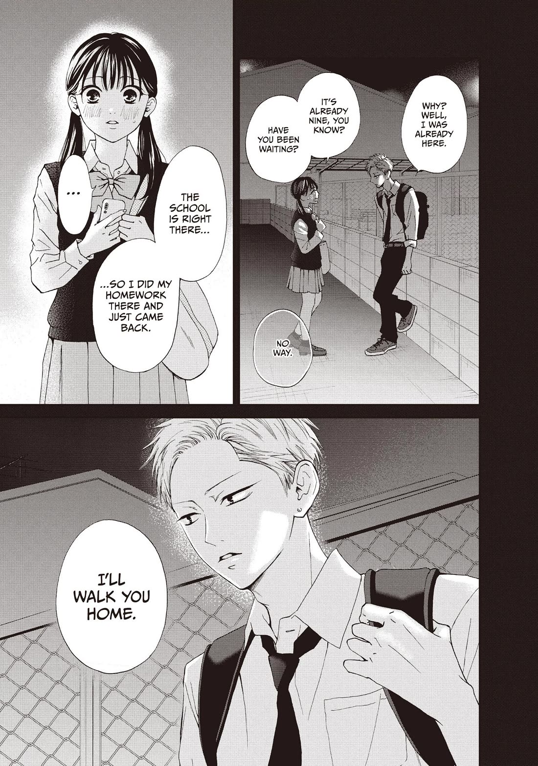 Yamaguchi-kun wa warukunai chapter 43 page 19