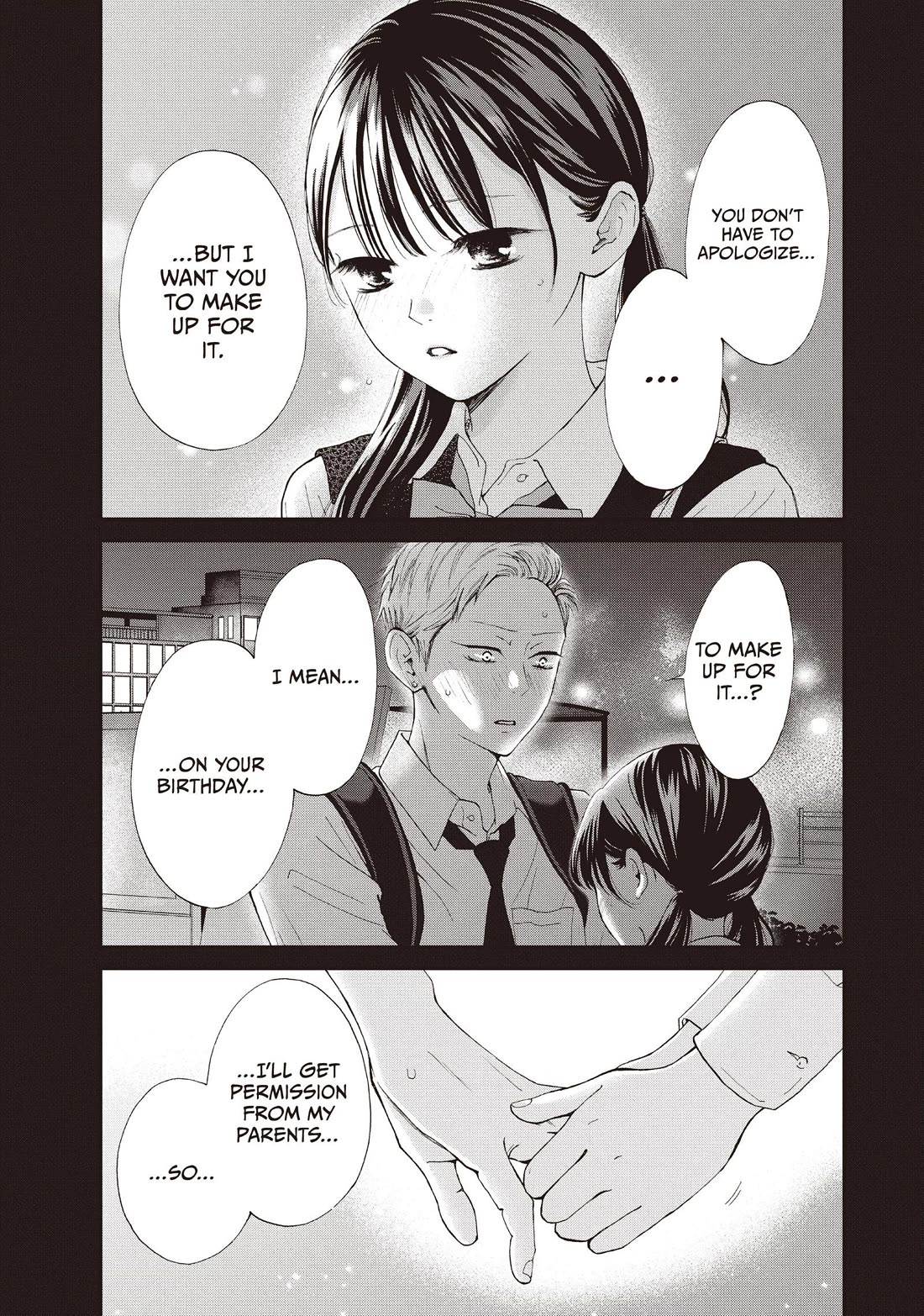 Yamaguchi-kun wa warukunai chapter 43 page 38