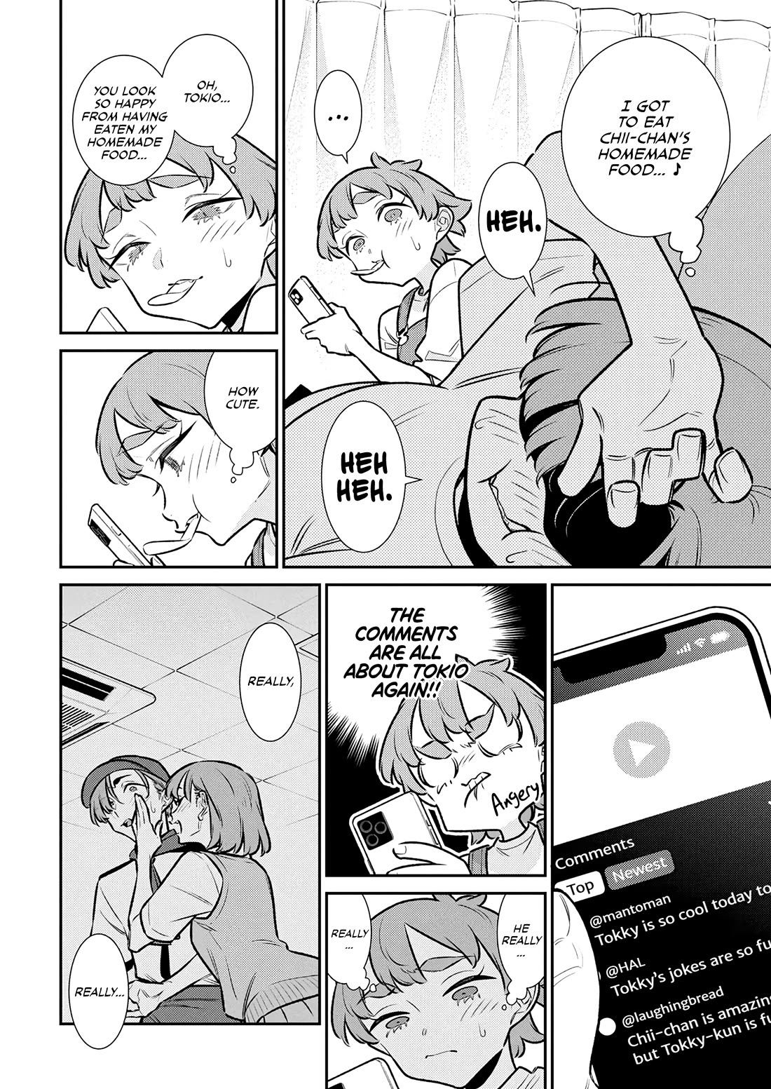 Yancha Gal no Anjo-san chapter 215 page 12