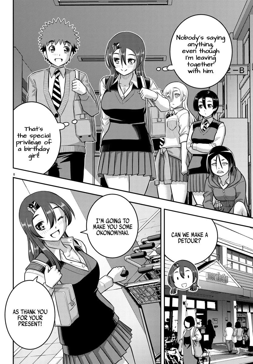 Yankee JK KuzuHana-chan chapter 222 page 8