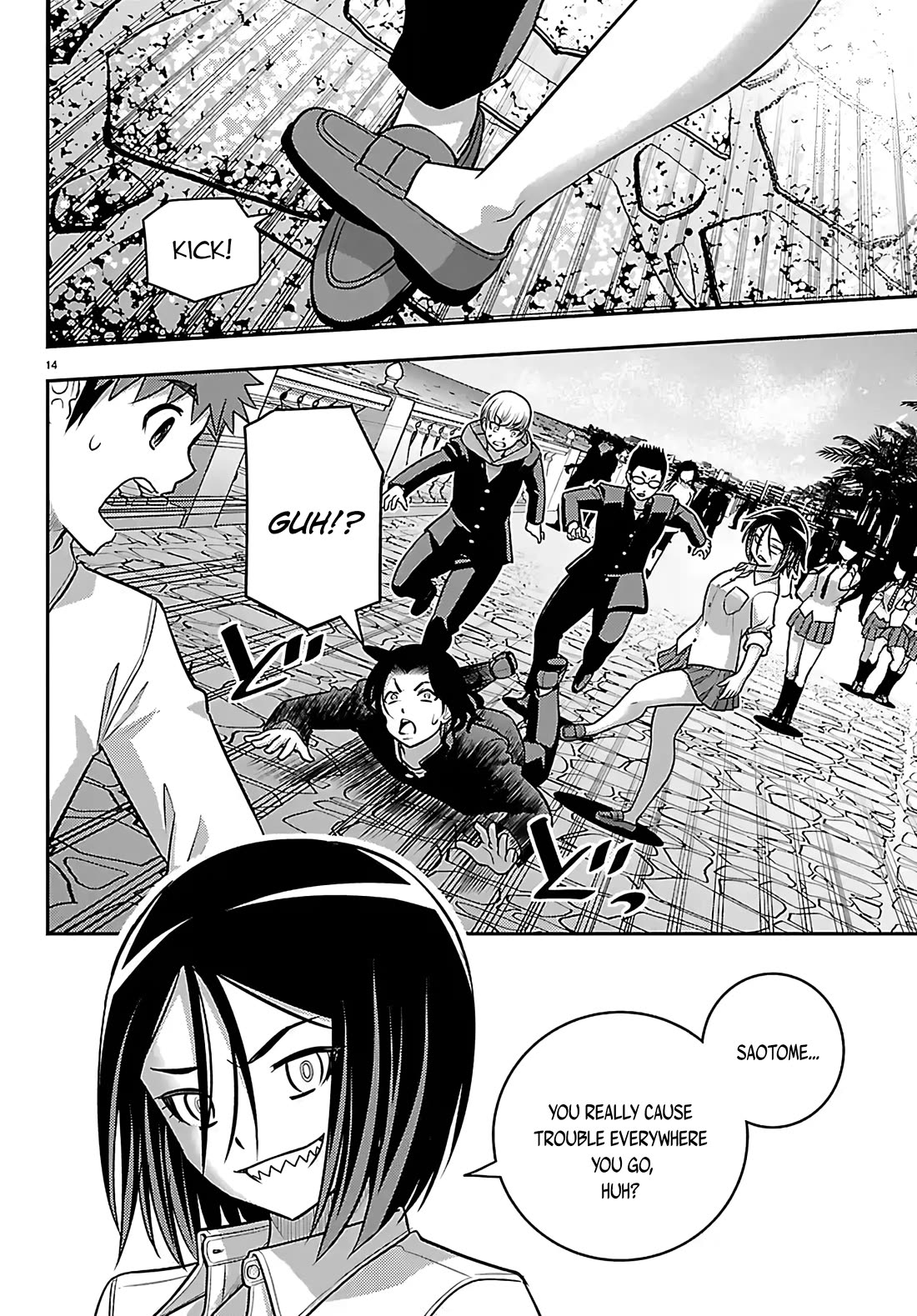 Yankee JK KuzuHana-chan chapter 268 page 14