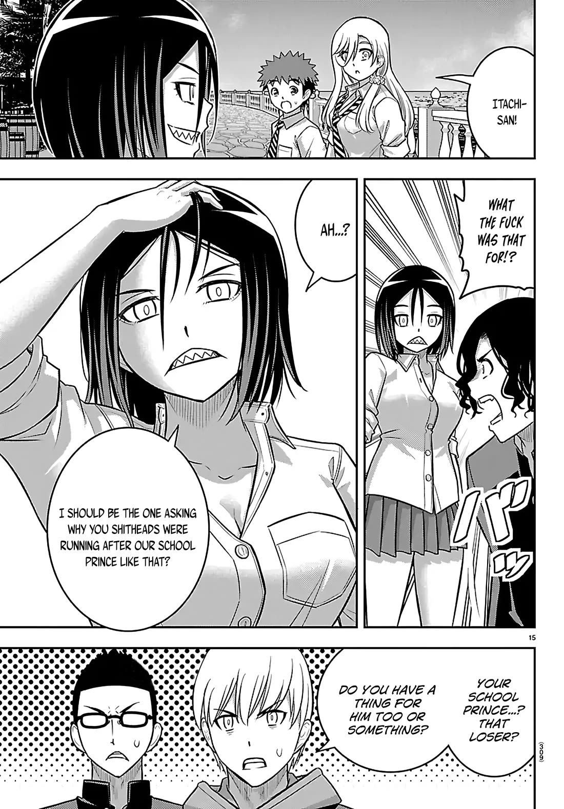 Yankee JK KuzuHana-chan chapter 268 page 15