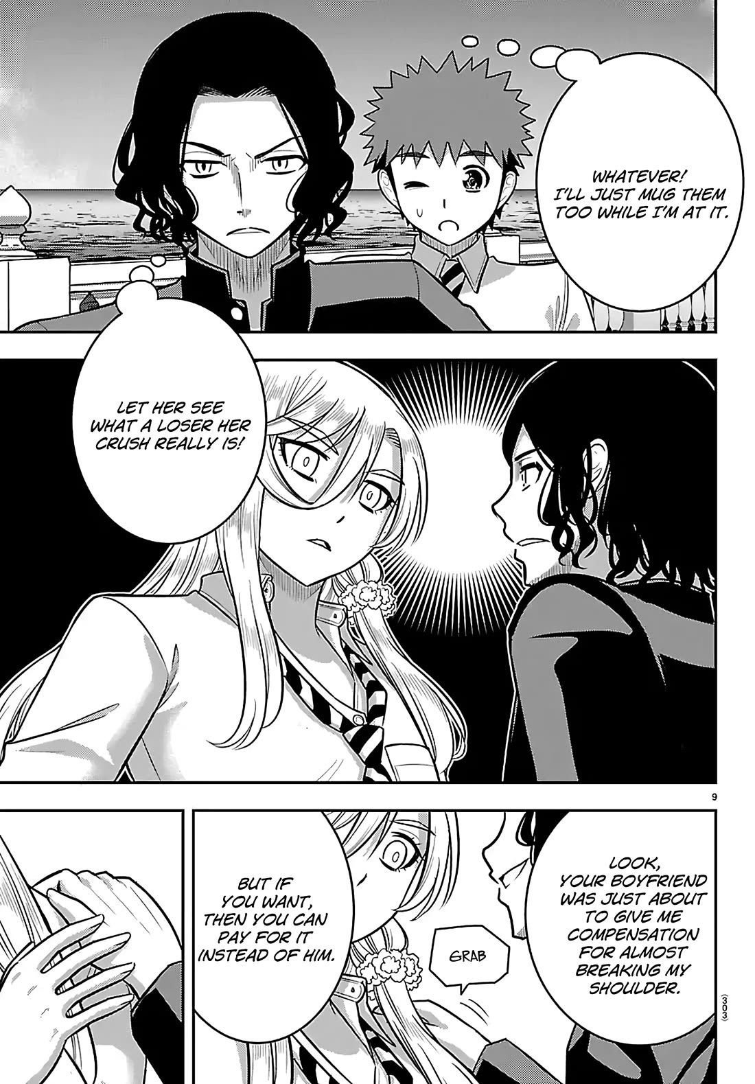 Yankee JK KuzuHana-chan chapter 268 page 9