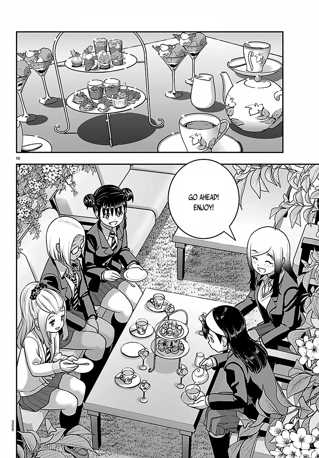 Yankee JK KuzuHana-chan chapter 275 page 10