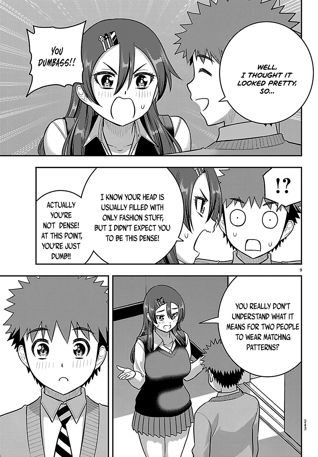 Yankee JK KuzuHana-chan chapter 276 page 9