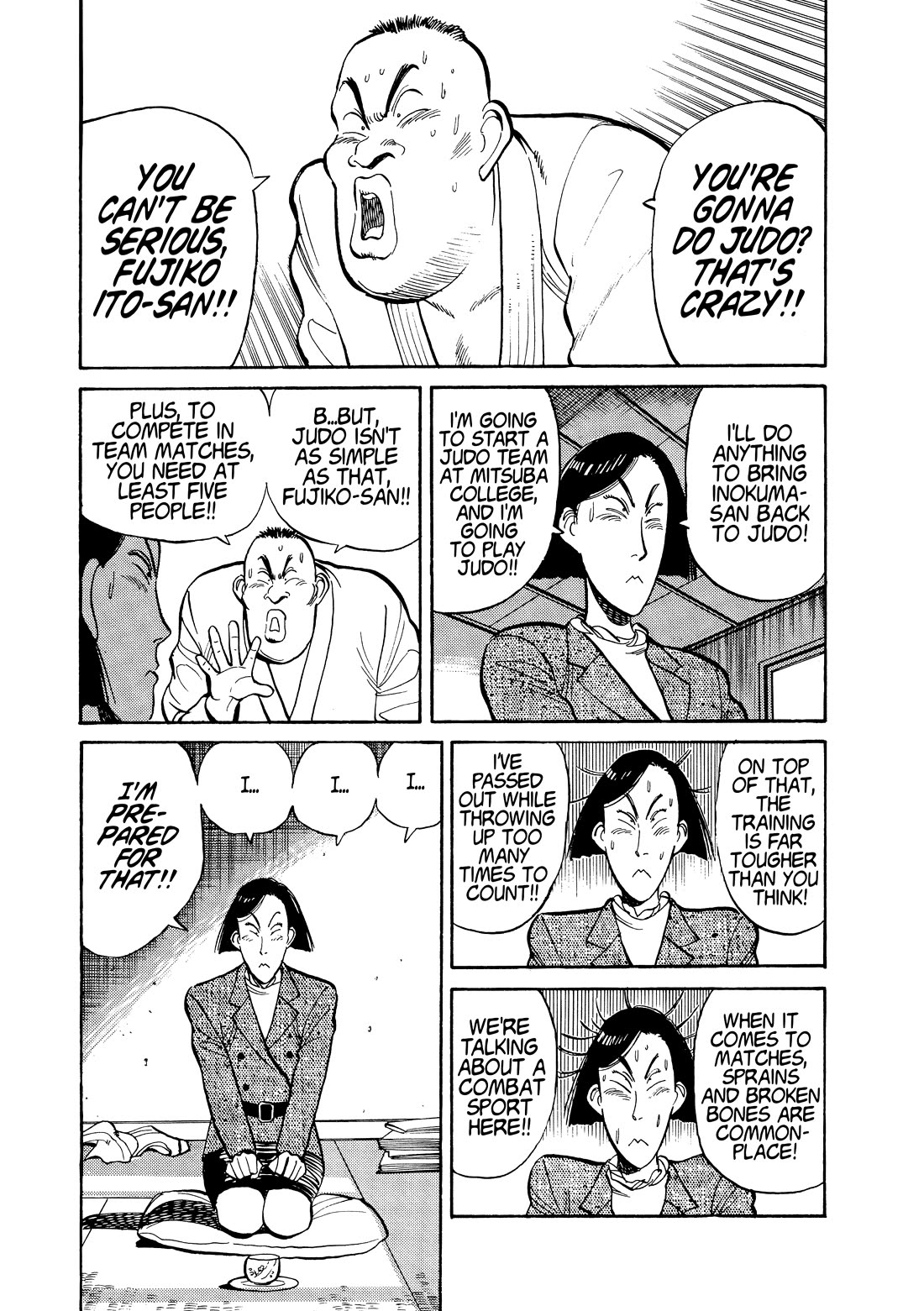 Yawara! chapter 112 page 7