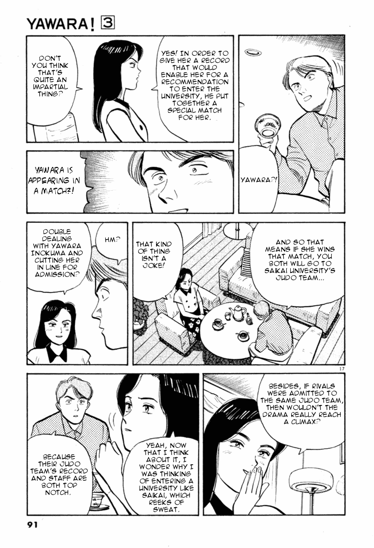 Yawara! chapter 48 page 17