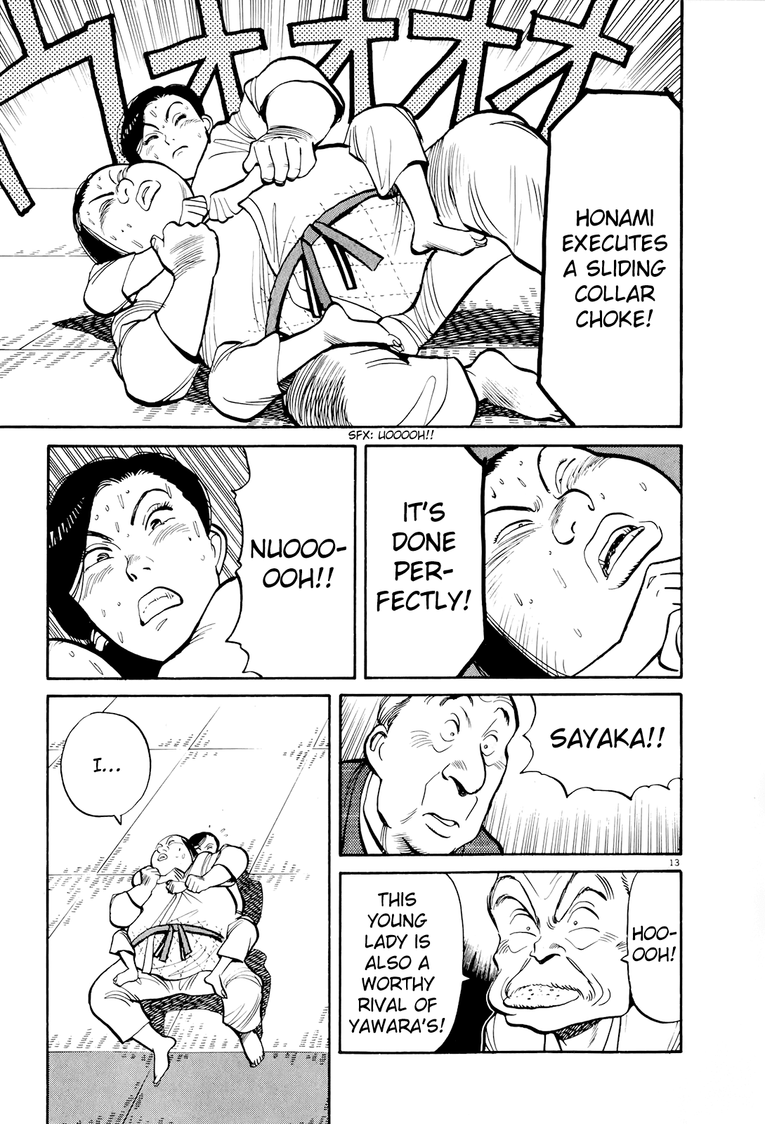 Yawara! chapter 93 page 14