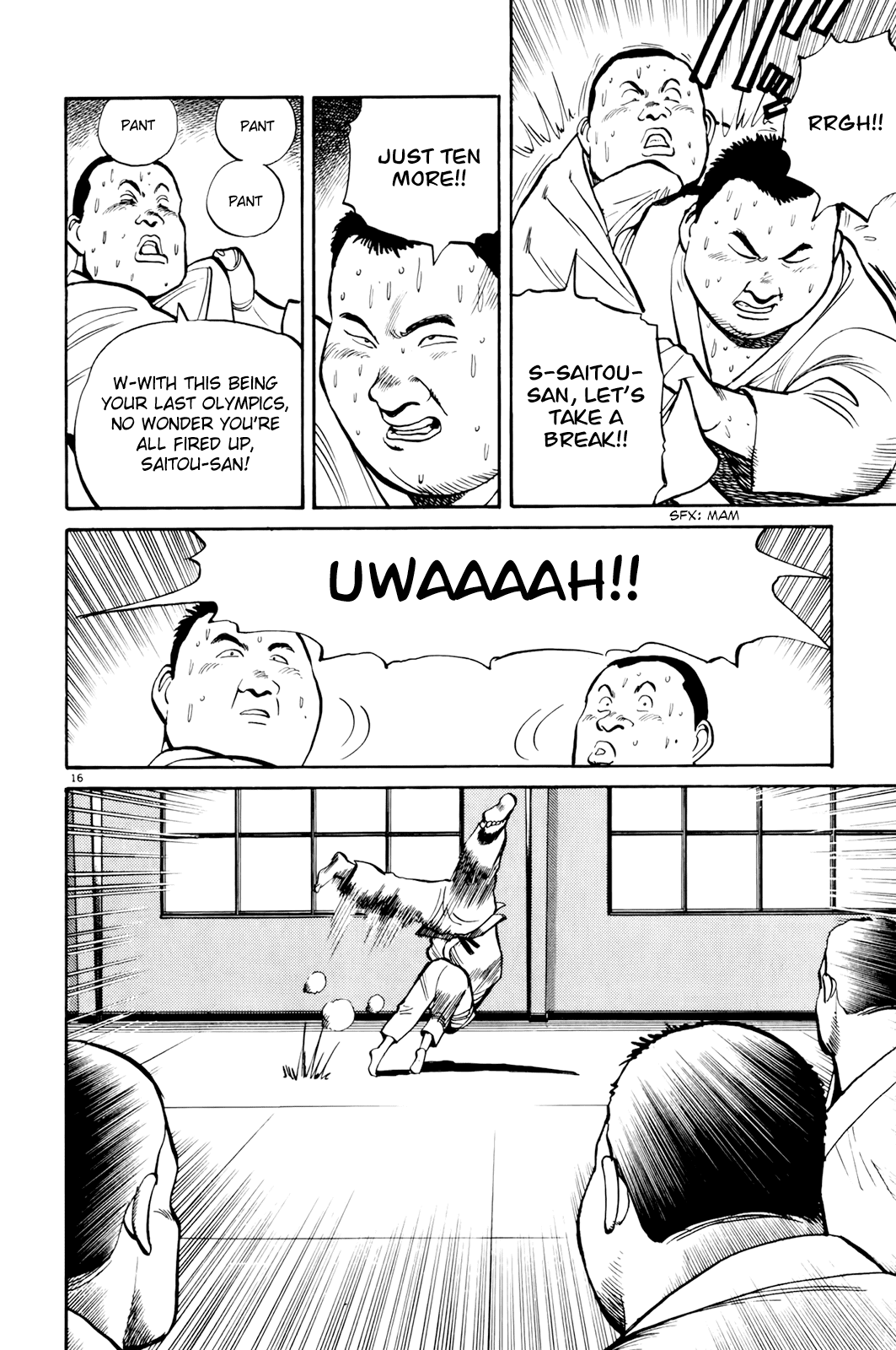 Yawara! chapter 97 page 16