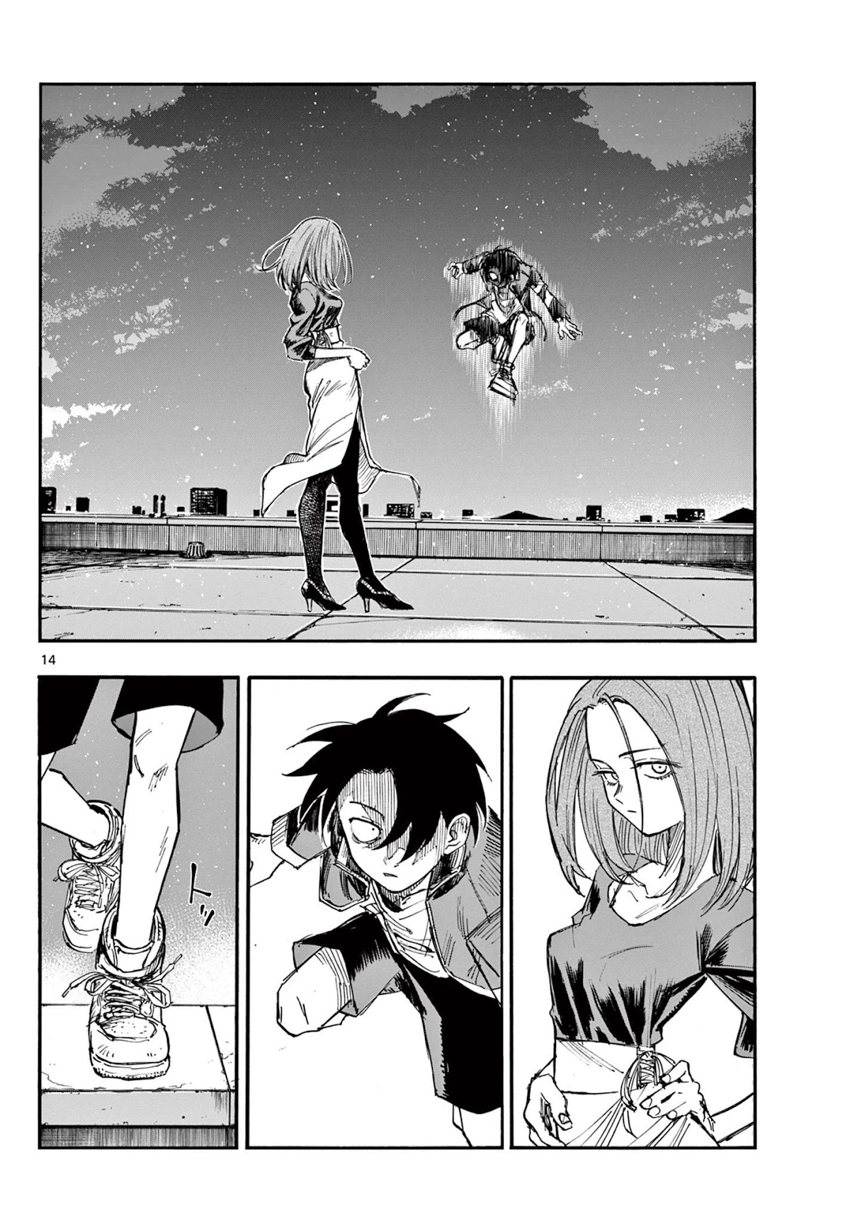 Yofukashi no Uta chapter 127 page 14