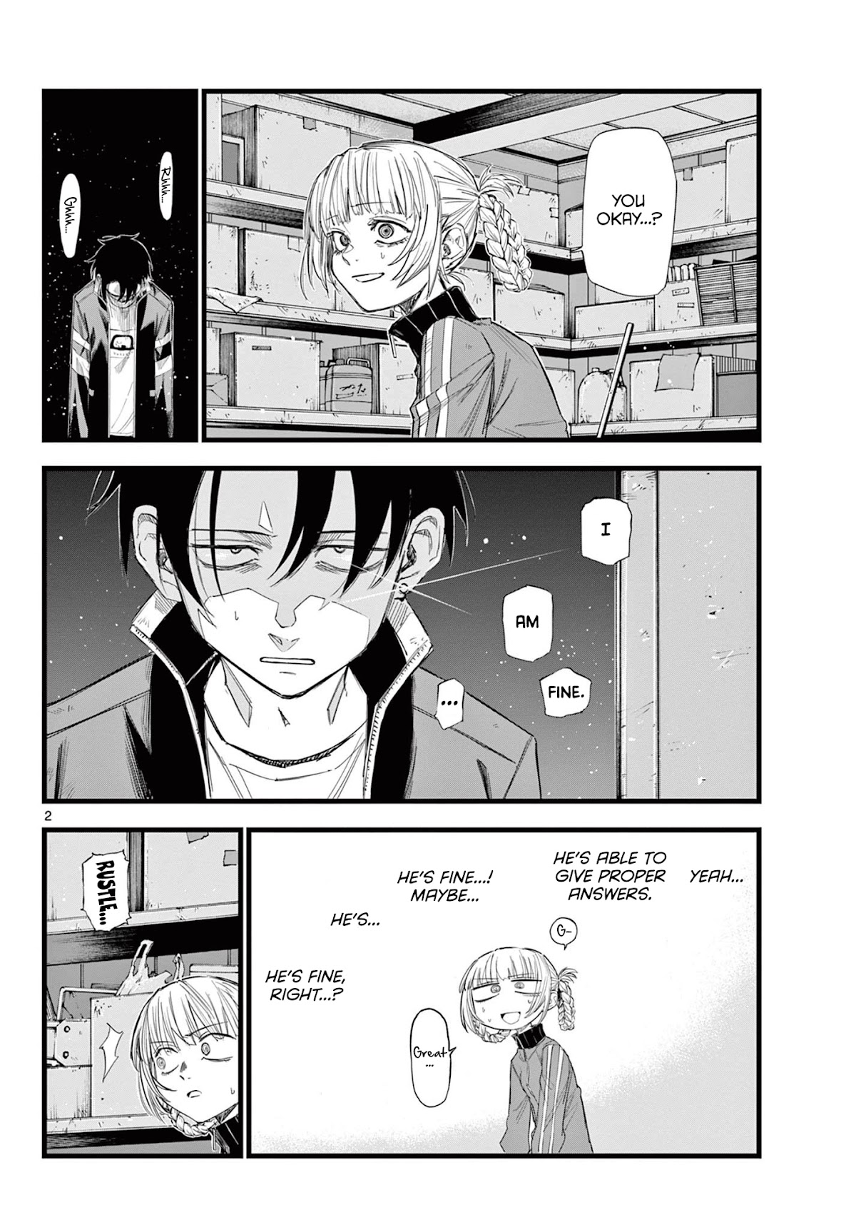 Yofukashi no Uta chapter 127 page 2