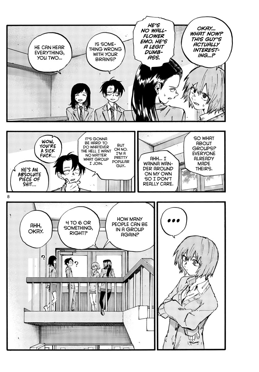 Yofukashi no Uta chapter 135 page 8