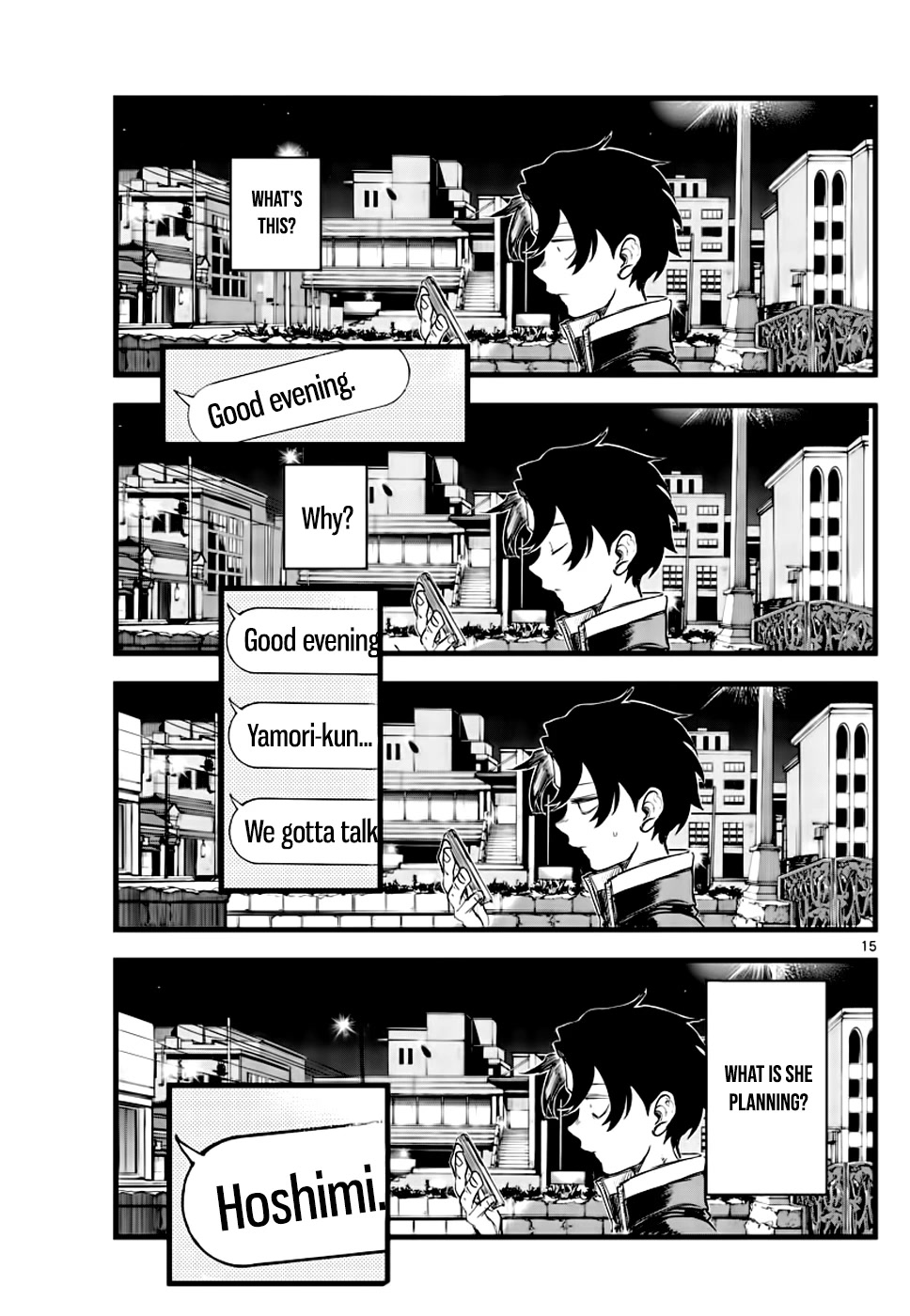 Yofukashi no Uta chapter 151 page 14