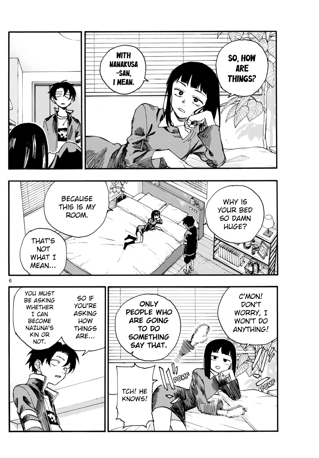 Yofukashi no Uta chapter 171 page 6