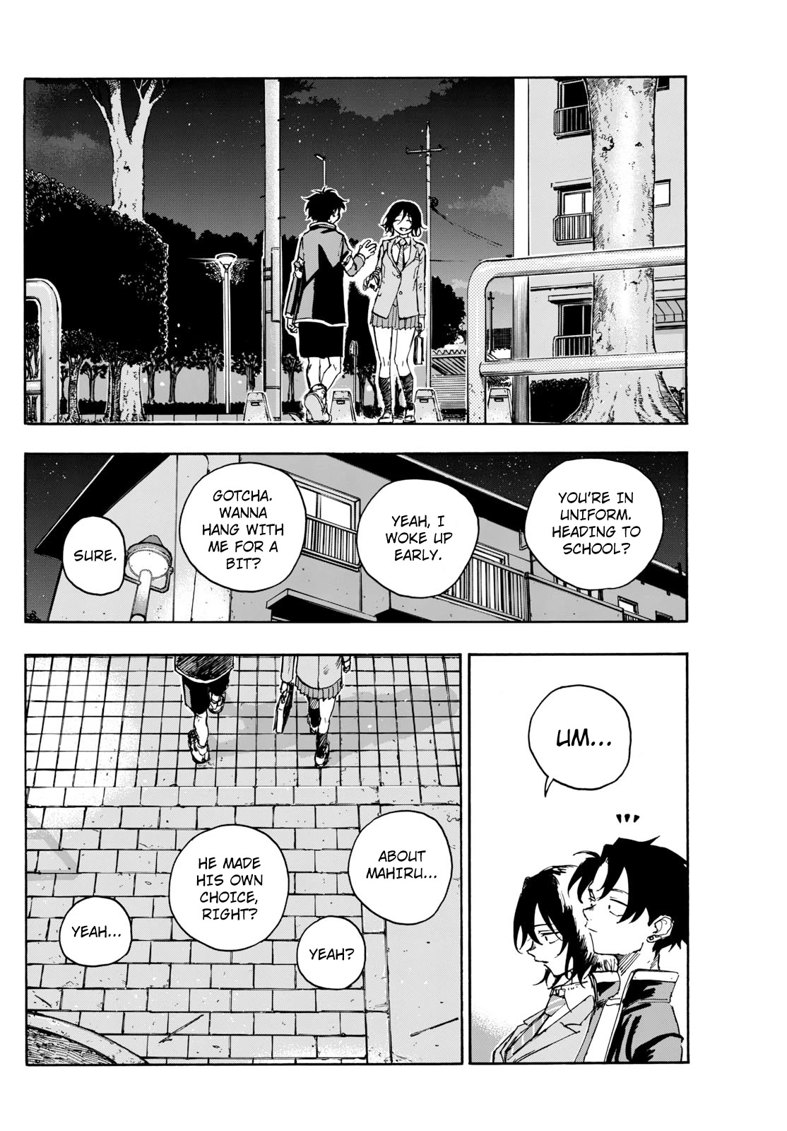 Yofukashi no Uta chapter 172 page 14