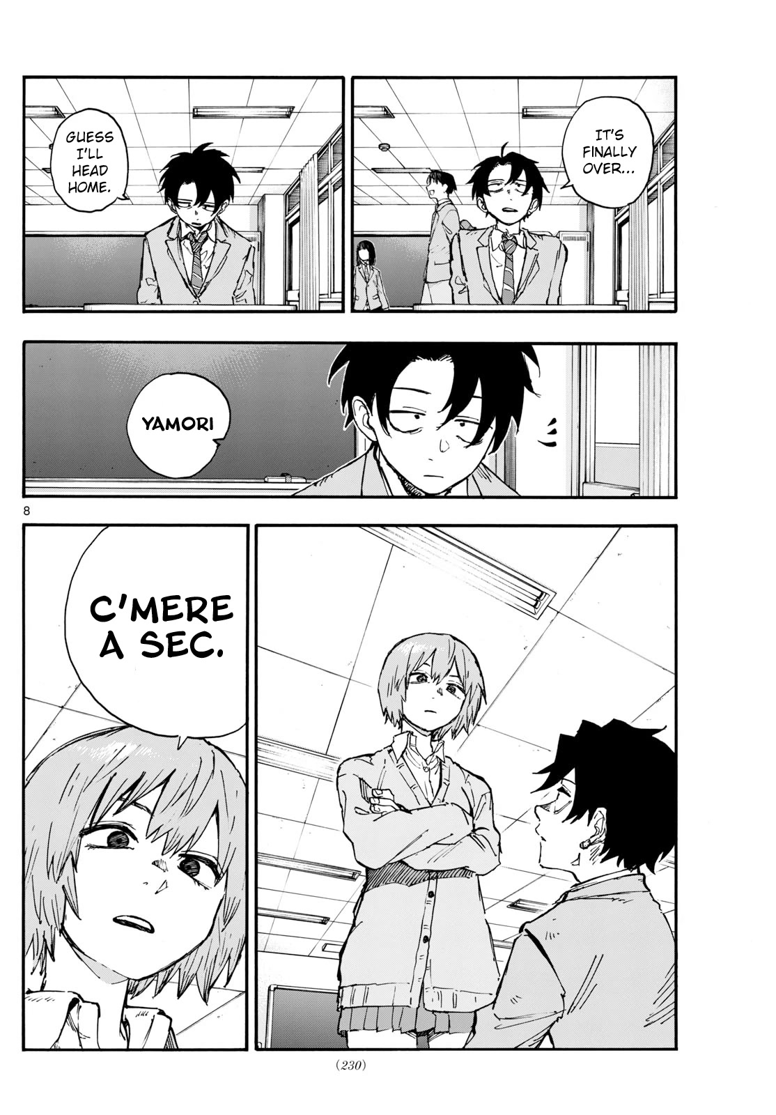 Yofukashi no Uta chapter 173 page 8