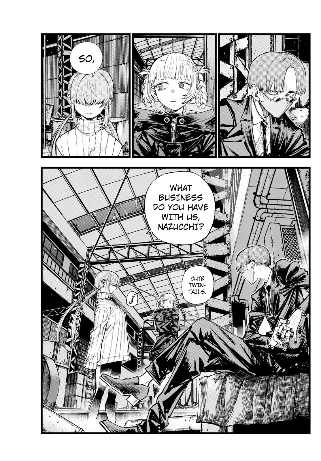 Yofukashi no Uta chapter 177 page 1