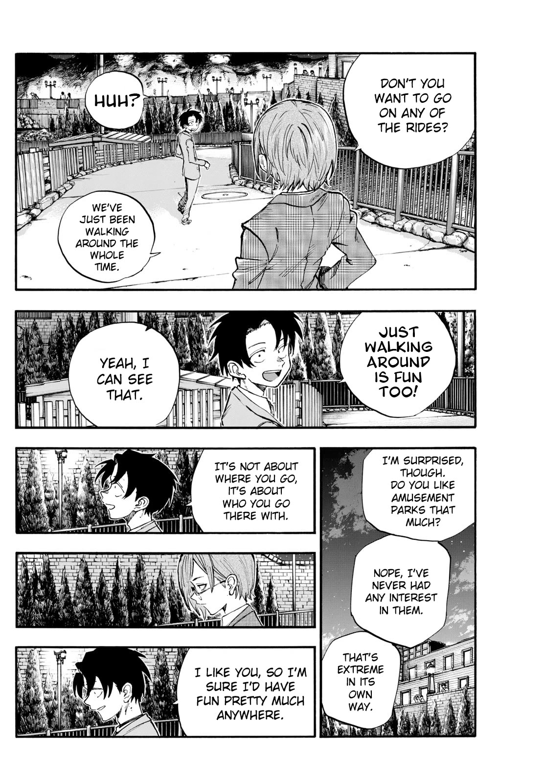 Yofukashi no Uta chapter 182 page 8