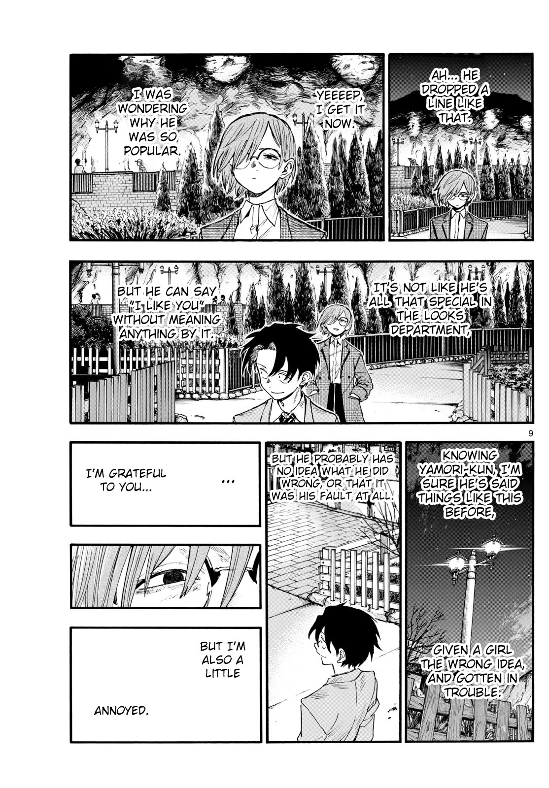 Yofukashi no Uta chapter 182 page 9