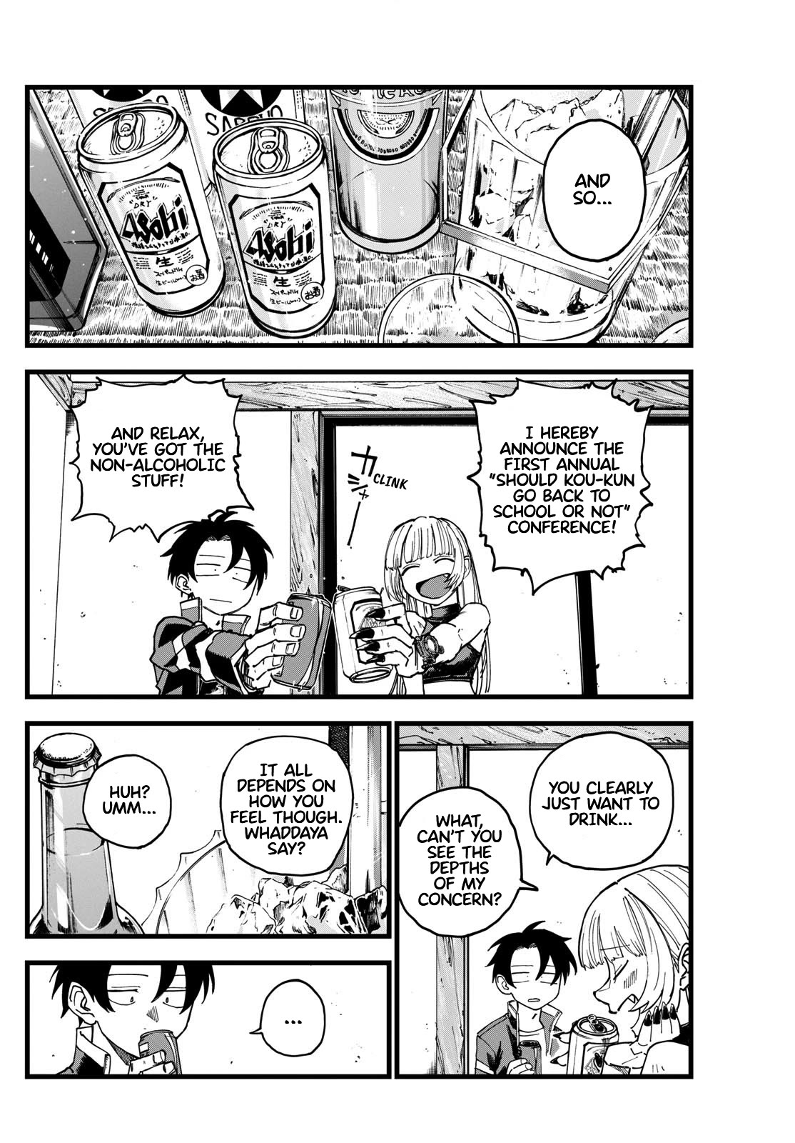 Yofukashi no Uta chapter 184 page 4