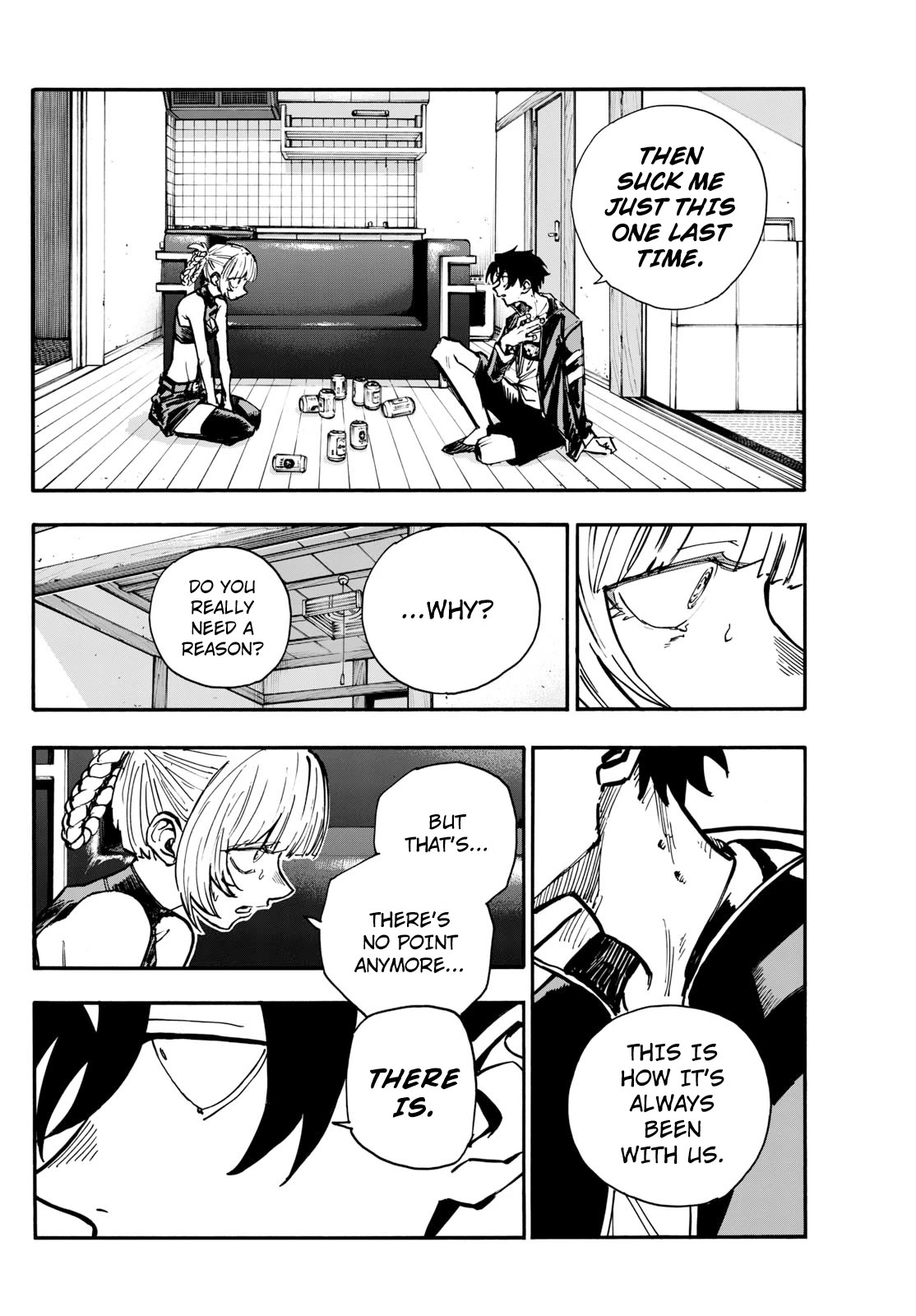 Yofukashi no Uta chapter 187 page 8