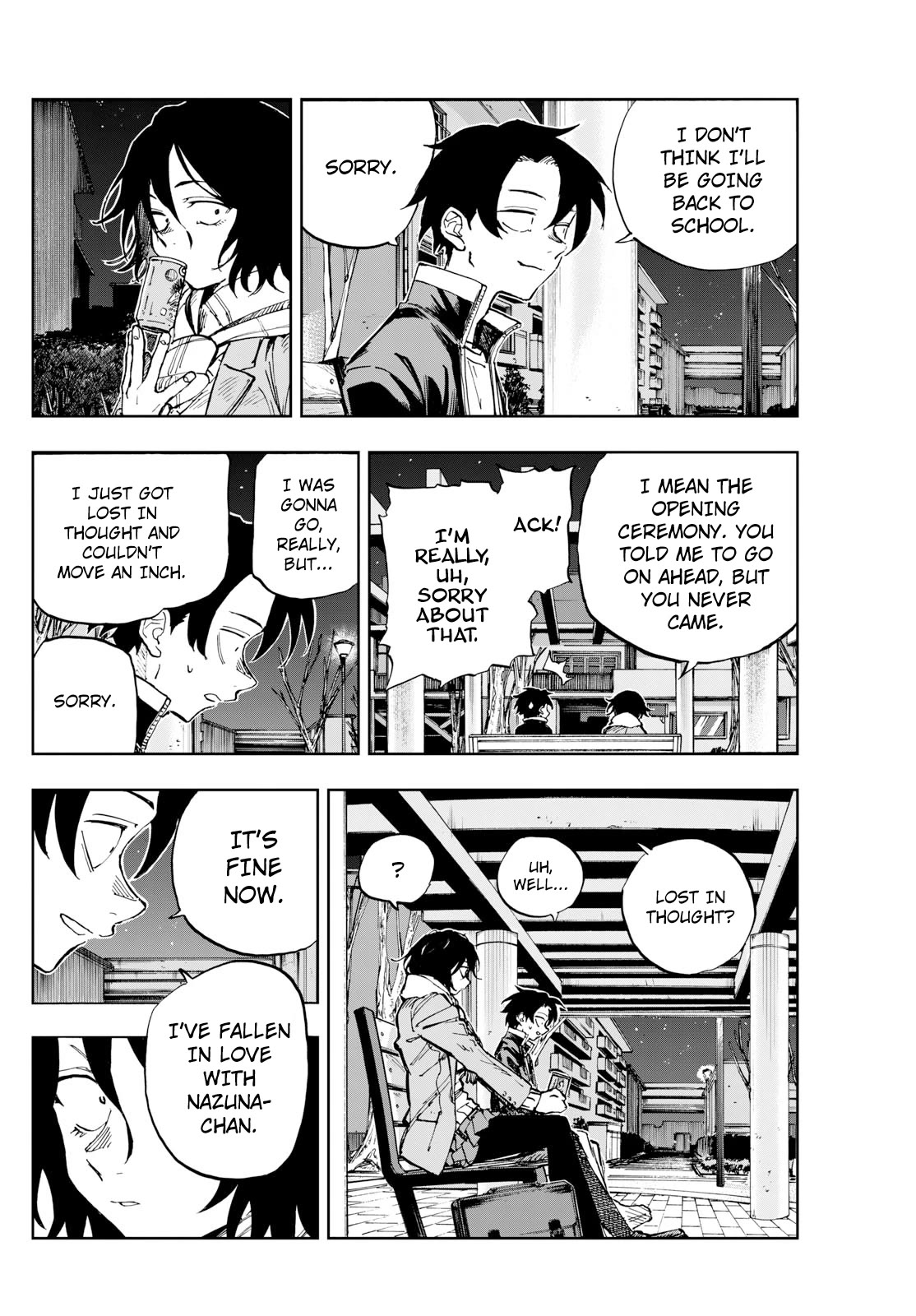 Yofukashi no Uta chapter 189 page 4