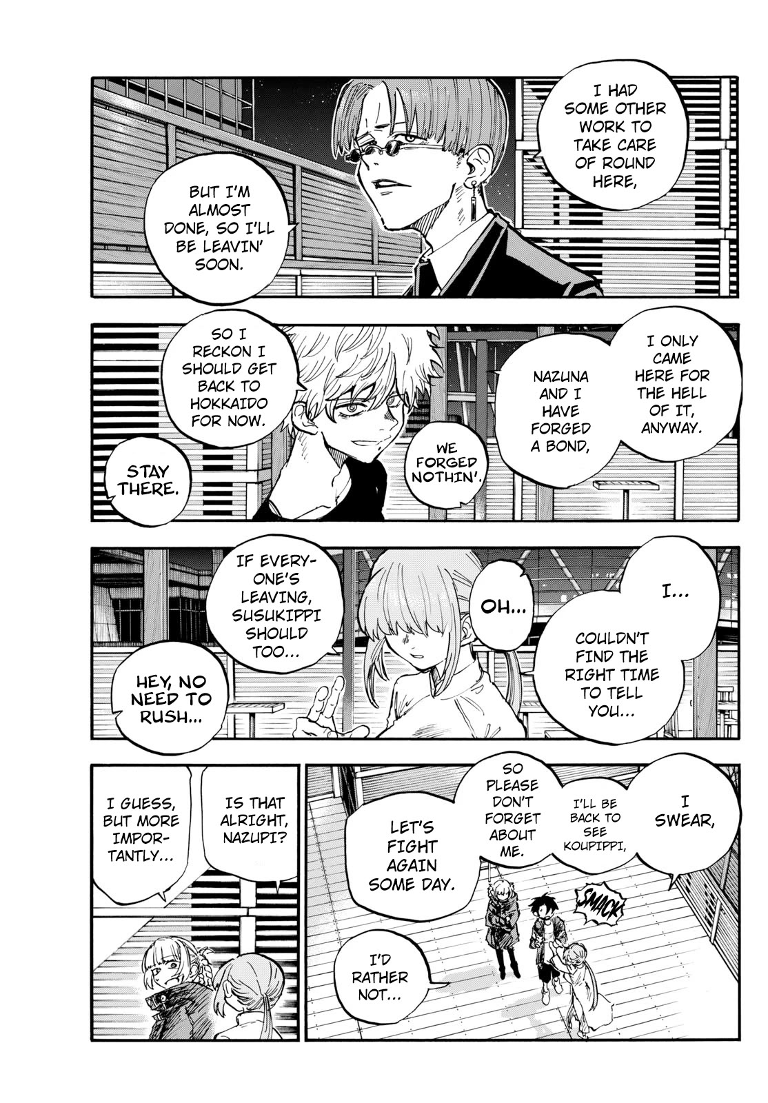 Yofukashi no Uta chapter 190 page 5