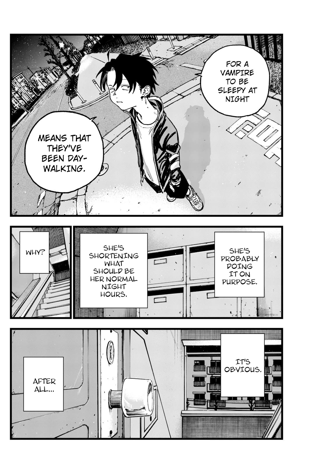 Yofukashi no Uta chapter 194 page 14