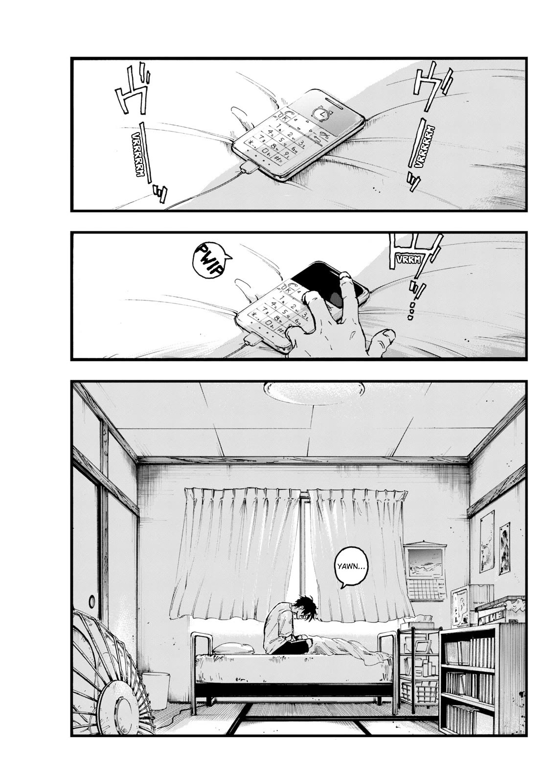 Yofukashi no Uta chapter 199 page 1