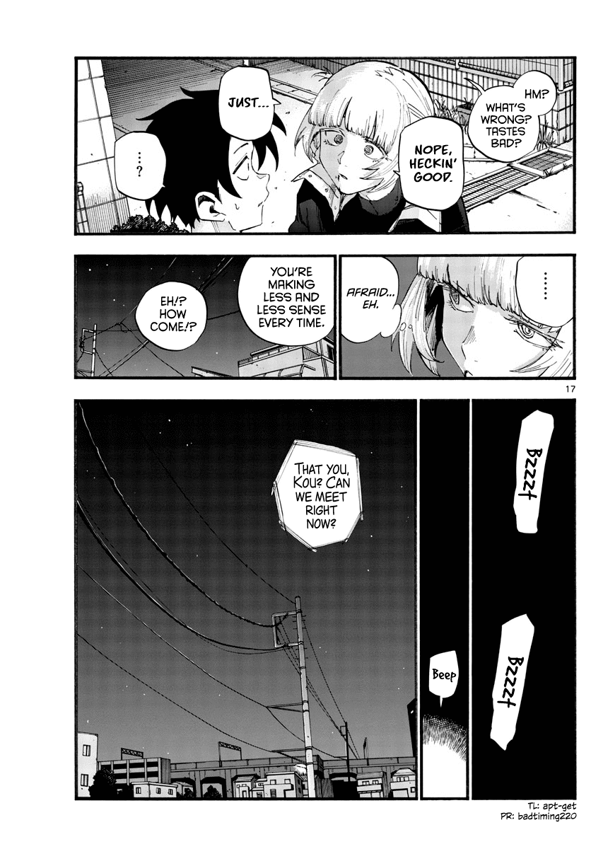 Yofukashi no Uta chapter 40 page 17