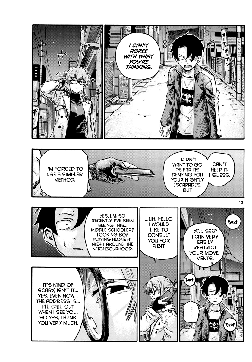 Yofukashi no Uta chapter 43 page 13