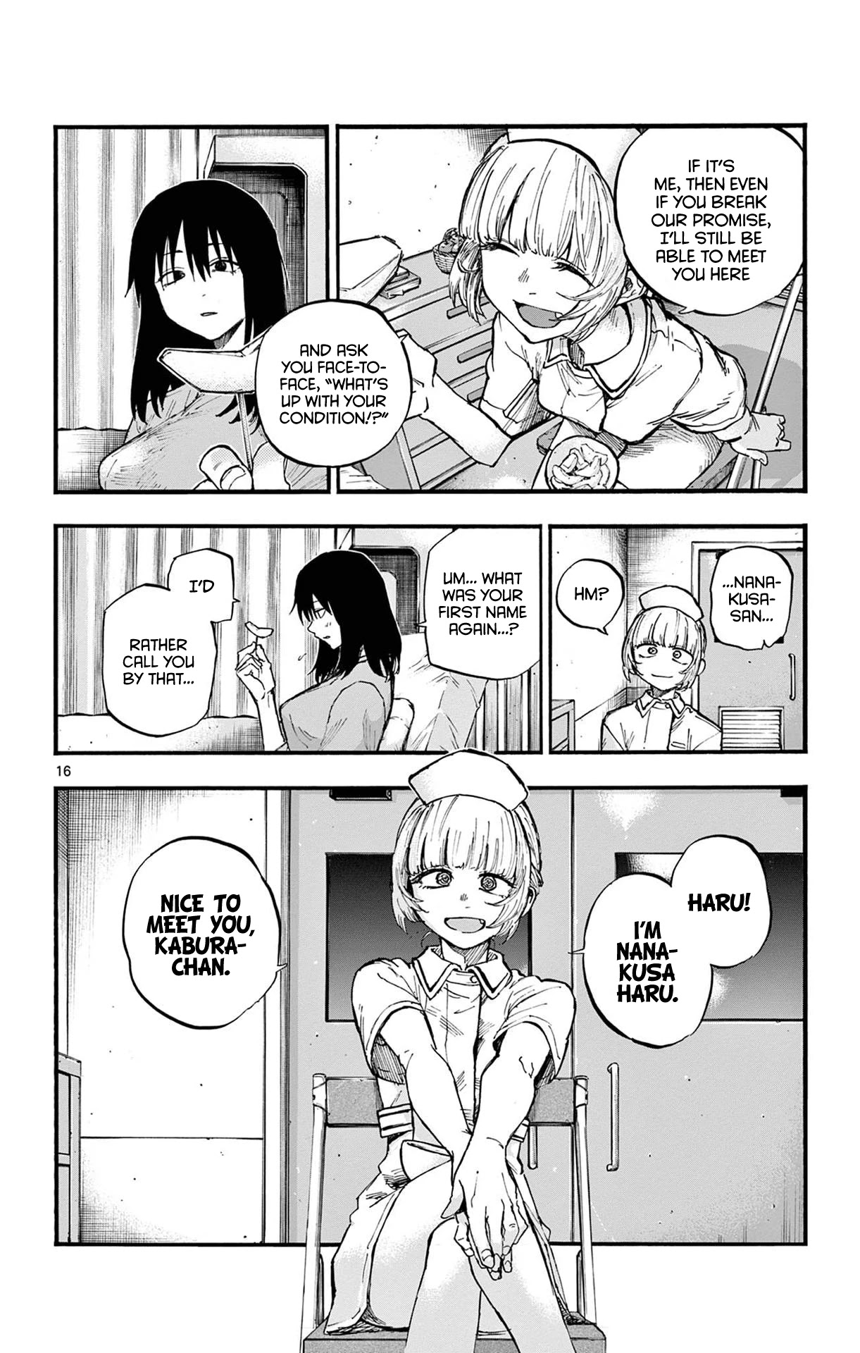 Yofukashi no Uta chapter 60 page 16