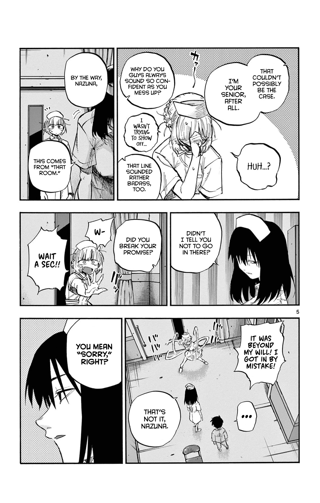 Yofukashi no Uta chapter 60 page 5