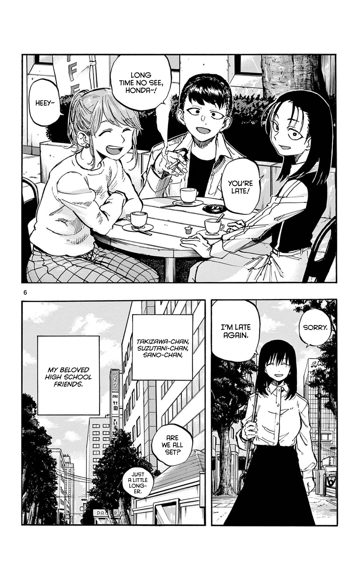 Yofukashi no Uta chapter 61 page 6