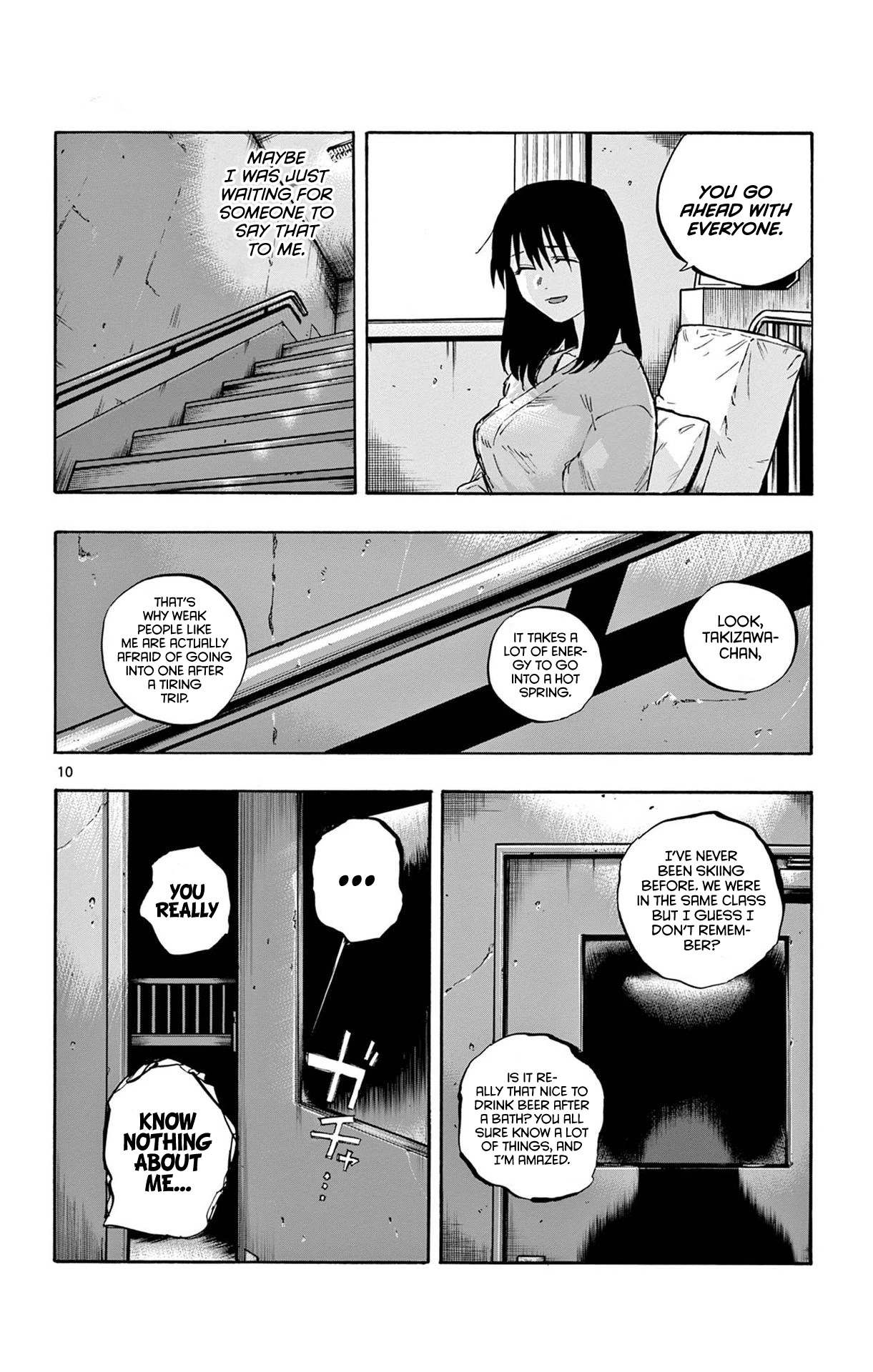 Yofukashi no Uta chapter 62 page 10