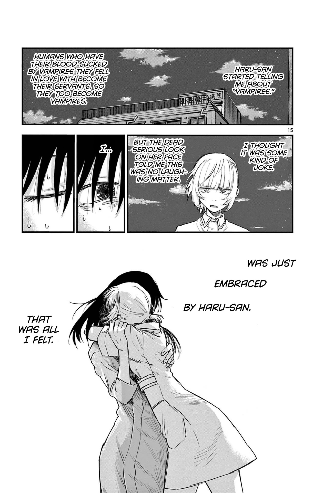 Yofukashi no Uta chapter 62 page 15