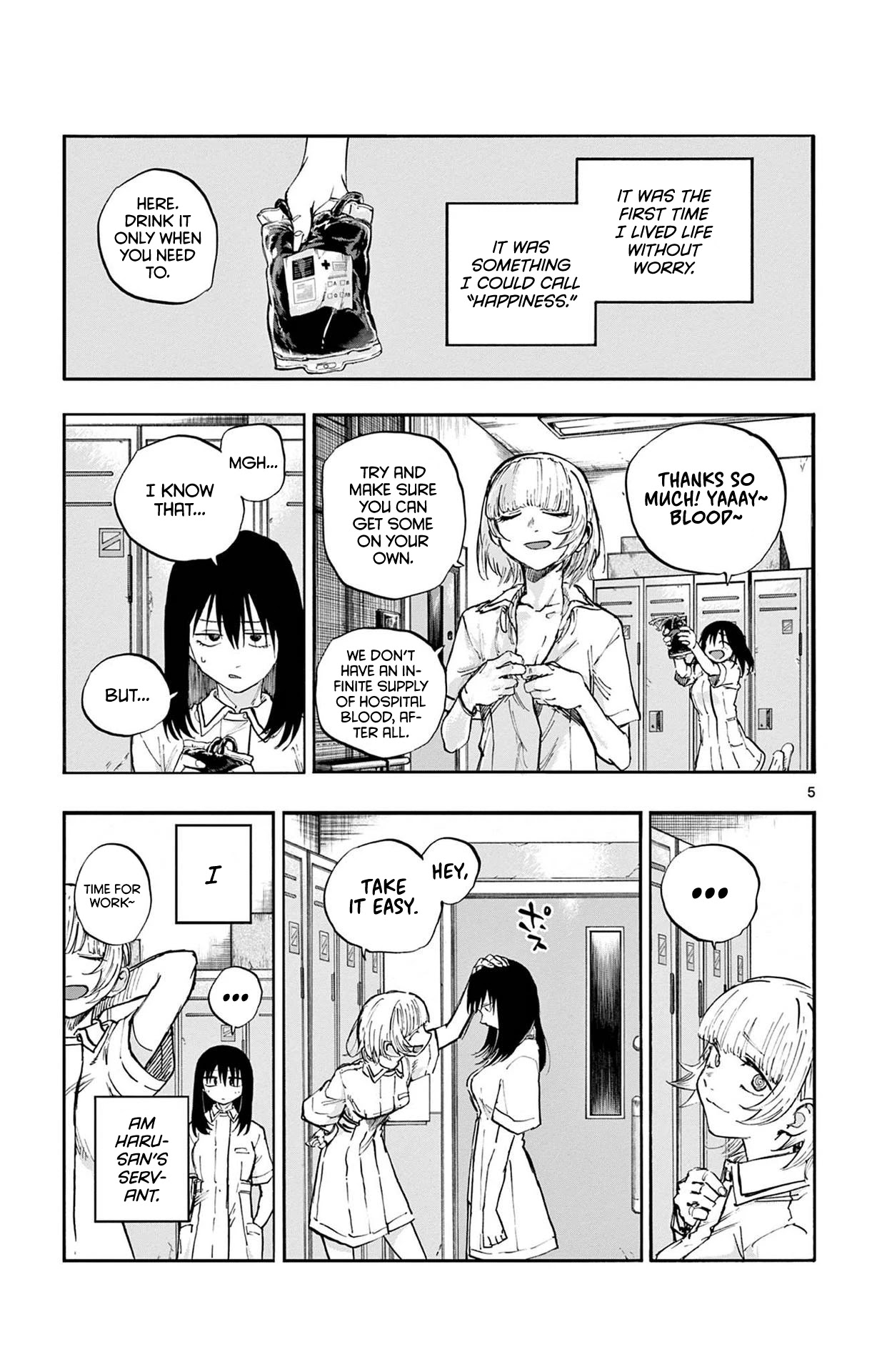 Yofukashi no Uta chapter 63 page 5