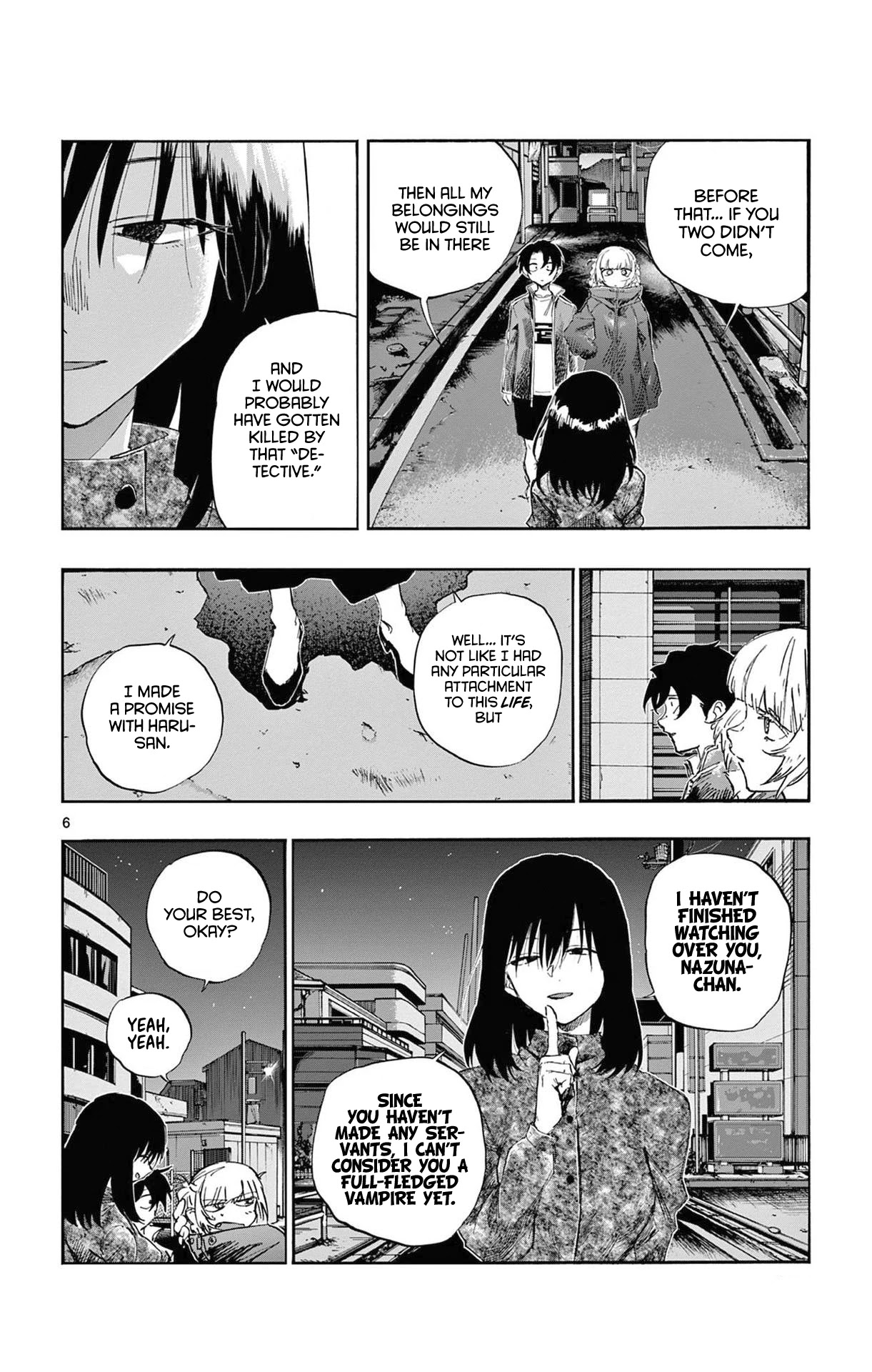 Yofukashi no Uta chapter 68 page 6