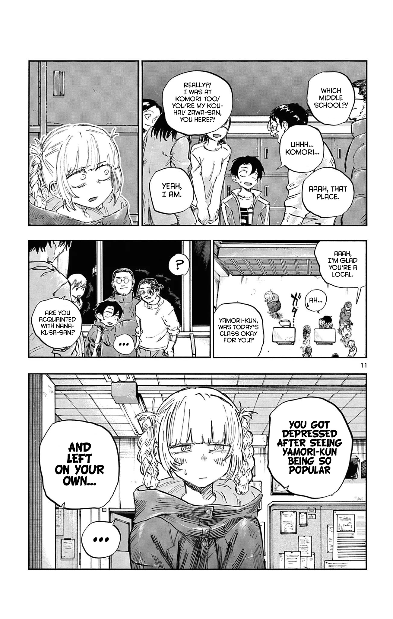 Yofukashi no Uta chapter 70 page 11